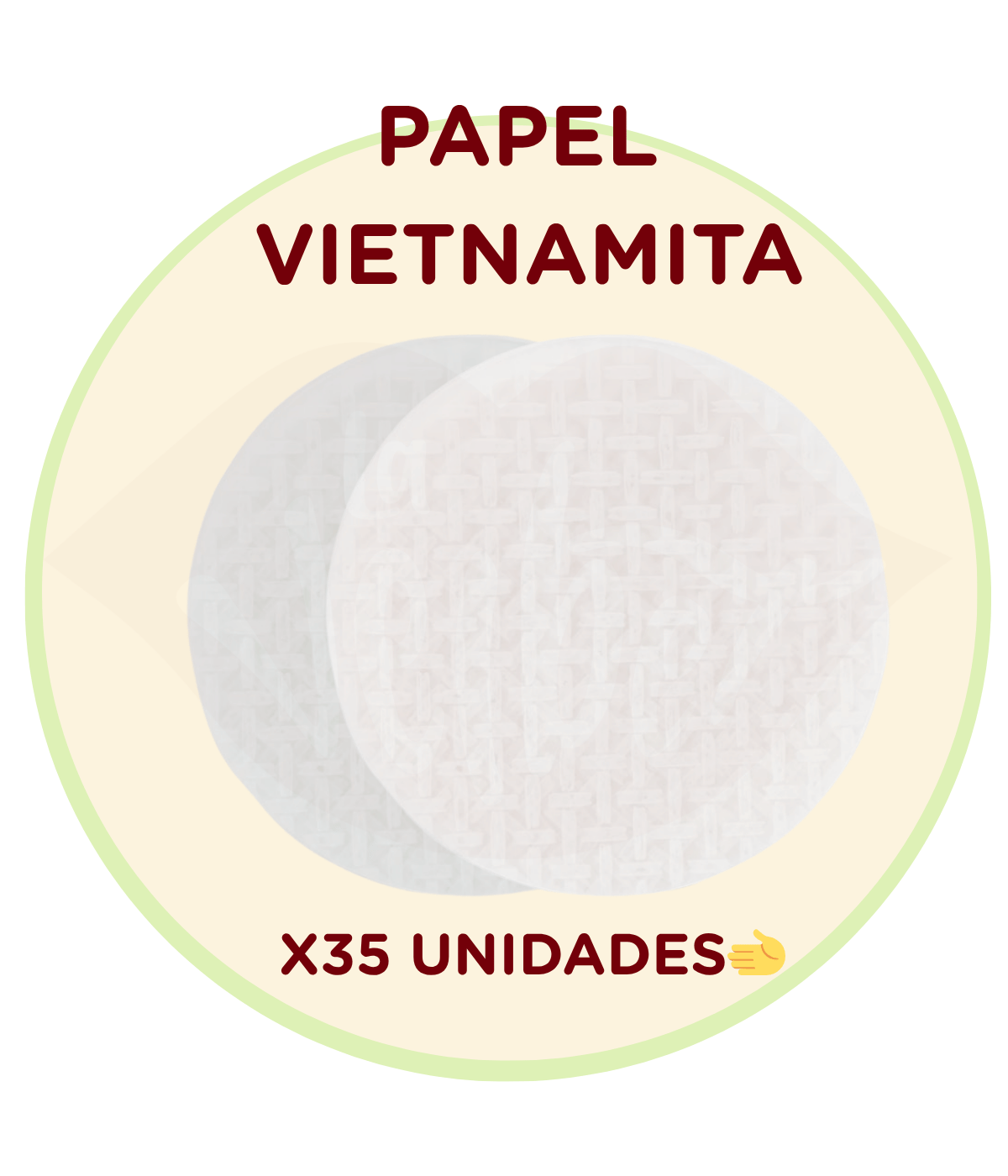 Papel vietnamita comestible para decoración de tortas y flores 3D