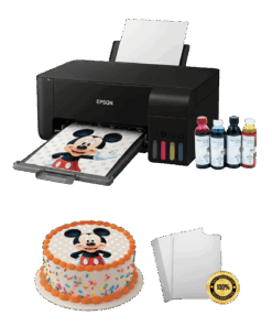 Kit Impresora Comestible L3210 EcoTank L1250 - Sistema Tinta Continua - Incluye Tintas y Papel Comestible - Garantía Incluida