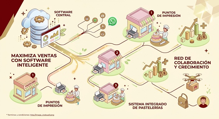 Software y Plataforma Lavelbet Impresoras de Papel Comestible